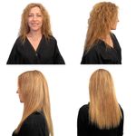Salon-Straight-cepillo-de-pelo-cabello-rizado-liso-planchado-suave-natural-look-femenino-sensual-peinado