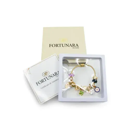 Pulsera con dijes Fortunara