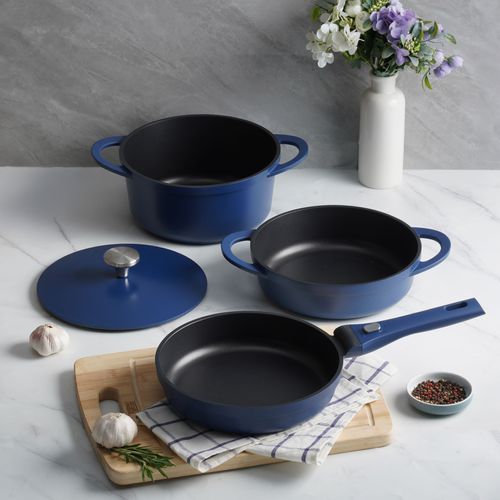 Set Ollas Premium de Aluminio Fundido Apilables Baker's Secret