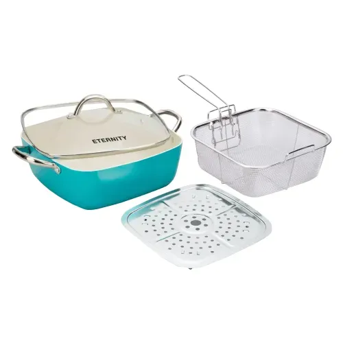 Olla cuadrada XL Eternity Pro - Azul