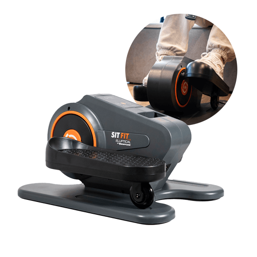 Sit Fit Elliptical - Caminador compacto eléctrico, sin esfuerzo